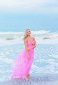 Bright Pink Tulle Dress